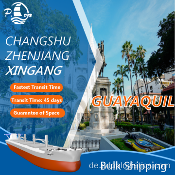 Massenschifffahrt von Tianjin nach Guayaquil